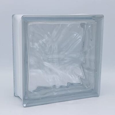 Fuchs Design Design Brique de verre Nuage clair brillant 19x19x8 cm 5 pièces Convient pour créer une cloison de séparation, comme séparateur de pièce ou comme cloison de douche - Publicité Fuchs Design Design Brique de verre Nuage clair brillant 19x19x8 cm 5 pièces Convient pour créer une cloison de séparation, comme séparateur de pièce ou comme cloison de douche - Publicité