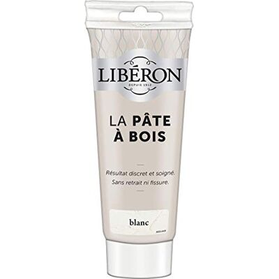 Libéron LIBERON Pâte à bois Réparation du bois, Blanc, 250g - Publicité Libéron LIBERON Pâte à bois Réparation du bois, Blanc, 250g - Publicité