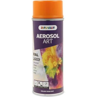 DUPLI-COLOR - Aerosol Art RAL2000 - Gelborange - Glanz - Aerosol - Publicité DUPLI-COLOR - Aerosol Art RAL2000 - Gelborange - Glanz - Aerosol - Publicité