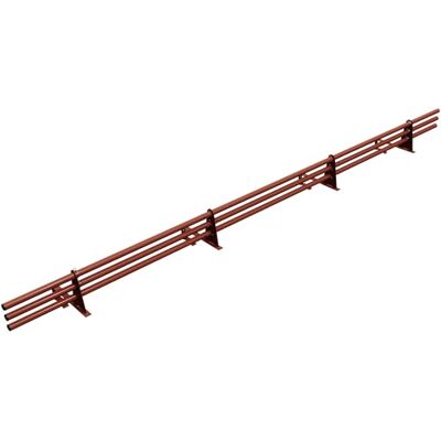 Parotec PARE-NEIGE Kit Tubulaire Complet 3,0 m (300 cm) Pour toits en tuiles (céramique/béton) – pare-neige/système antineige 3 tubes, 4 supports 10 couleurs RAL 8004 Rouge tuile terre cuite - Publicité Parotec PARE-NEIGE Kit Tubulaire Complet 3,0 m (300 cm) Pour toits en tuiles (céramique/béton) – pare-neige/système antineige 3 tubes, 4 supports 10 couleurs RAL 8004 Rouge tuile terre cuite - Publicité