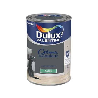 Peinture Satinée Dulux Valentine Anthracite - Peinture - Publicité Peinture Satinée Dulux Valentine Anthracite - Peinture - Publicité