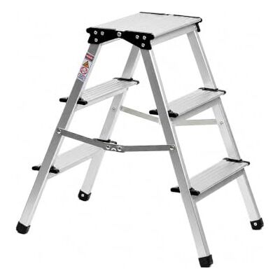 STIER Tréteau en aluminium charge admissible 150 kg, support double 16 cm, repliable, tréteau repliable, tréteau de travail - Publicité STIER Tréteau en aluminium charge admissible 150 kg, support double 16 cm, repliable, tréteau repliable, tréteau de travail - Publicité