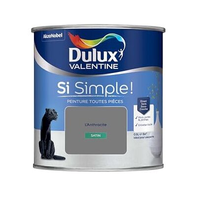 Dulux Valentine Si Simple! - Satin - 0,5L - Peinture - Publicité Dulux Valentine Si Simple! - Satin - 0,5L - Peinture - Publicité