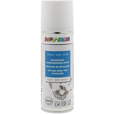 DUPLI-COLOR Dupli Color dispersions de ausbesserung Spray, 200 ml, Blanc, 391408 - Publicité DUPLI-COLOR Dupli Color dispersions de ausbesserung Spray, 200 ml, Blanc, 391408 - Publicité