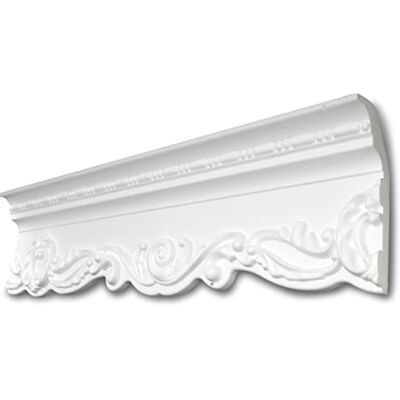 Decosa Moulure G39 polystyrène blanc 58 x 140 mm longueur 2 m 18 pièces (=36 m) - Publicité Decosa Moulure G39 polystyrène blanc 58 x 140 mm longueur 2 m 18 pièces (=36 m) - Publicité