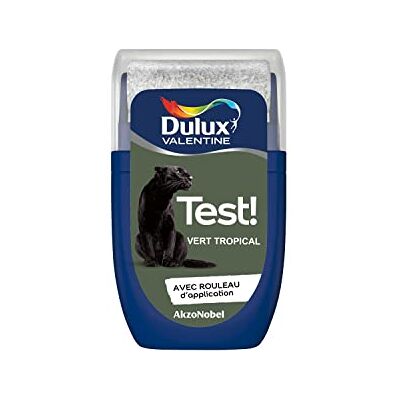 Dulux Valentine - Color Cream Tropical Green Satin - Peinture - Publicité Dulux Valentine - Color Cream Tropical Green Satin - Peinture - Publicité