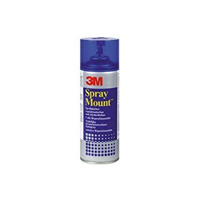 Scotch 3M SprayMount, Adhésif en aérosol permanent après séchage, 1 aérosol, 400 ml - Publicité Scotch 3M SprayMount, Adhésif en aérosol permanent après séchage, 1 aérosol, 400 ml - Publicité