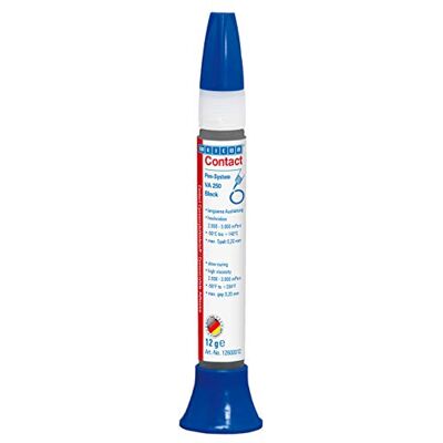 WEICON Contact VA 250 Colle cyanoacrylate résistante aux hautes températures Noir 12 g - Publicité WEICON Contact VA 250 Colle cyanoacrylate résistante aux hautes températures Noir 12 g - Publicité