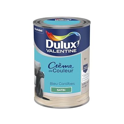 Dulux Valentine Bleu Caraïbes Peinture Satin 1,25L - Peinture - Publicité Dulux Valentine Bleu Caraïbes Peinture Satin 1,25L - Peinture - Publicité
