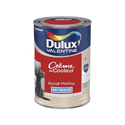 Peinture Satinée Rouge Madras Dulux Valentine - Intérieur - Publicité Peinture Satinée Rouge Madras Dulux Valentine - Intérieur - Publicité