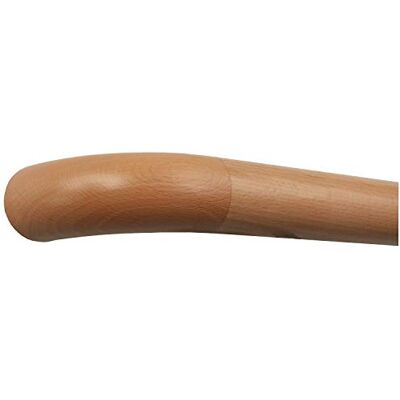 TIBU Rampe en hêtre prête à être montée au mur, main courante / balustrade / bois rond / barre / poignée laquée Ø 42 mm avec extrémités travaillées sans support de main courante - Publicité TIBU Rampe en hêtre prête à être montée au mur, main courante / balustrade / bois rond / barre / poignée laquée Ø 42 mm avec extrémités travaillées sans support de main courante - Publicité