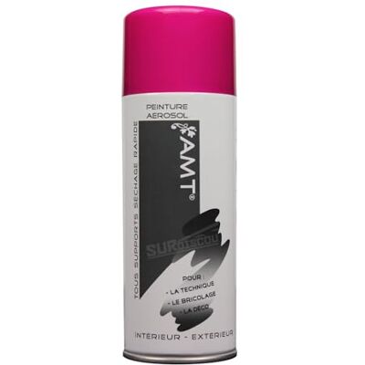 AMT Bombe de peinture aérosol Fushia - Publicité AMT Bombe de peinture aérosol Fushia - Publicité