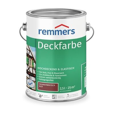 Remmers Deck couleur skandinavischrot 2,5 l - Publicité Remmers Deck couleur skandinavischrot 2,5 l - Publicité