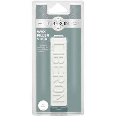 Libéron Liberon LIBWFSW 50 g cire à reboucher – Blanc,Bp - Publicité Libéron Liberon LIBWFSW 50 g cire à reboucher – Blanc,Bp - Publicité