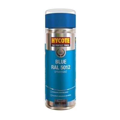 Hycote Peinture aérosol pour Voiture à séchage Rapide, Bleu RAL 5012, 400 ML - Publicité Hycote Peinture aérosol pour Voiture à séchage Rapide, Bleu RAL 5012, 400 ML - Publicité