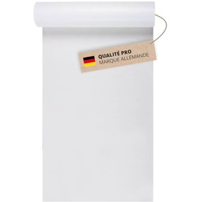 Alfa 5391 Toile de fibre de verre lisse de 40 g/m², 1 pièce non-tissé de revêtement de 100 cm x 50 m (50 m²) pour peinture et rénovation - Publicité Alfa 5391 Toile de fibre de verre lisse de 40 g/m², 1 pièce non-tissé de revêtement de 100 cm x 50 m (50 m²) pour peinture et rénovation - Publicité