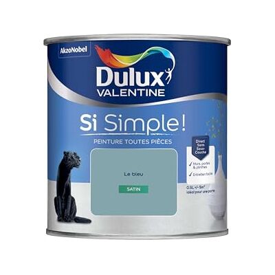 Dulux Valentine - Si Simple! - Bleu - 0.5L - Paint - Publicité Dulux Valentine - Si Simple! - Bleu - 0.5L - Paint - Publicité