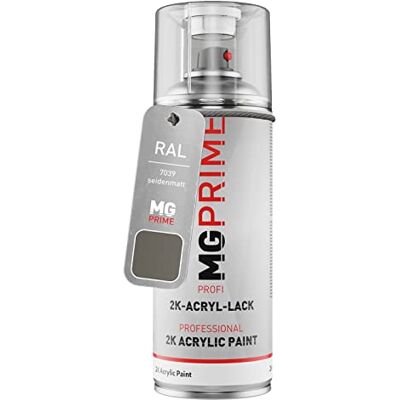 PRiME RAL 7039 Gris quartz/Quartz grey mat satiné acrylique bombe aérosol 2C 400ml séchage rapide - Publicité PRiME RAL 7039 Gris quartz/Quartz grey mat satiné acrylique bombe aérosol 2C 400ml séchage rapide - Publicité