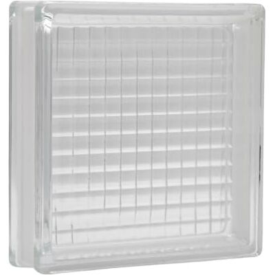 Fuchs Design NewEra Lot de 8 blocs de construction en verre transparent 19 x 19 x 5 cm - Publicité Fuchs Design NewEra Lot de 8 blocs de construction en verre transparent 19 x 19 x 5 cm - Publicité