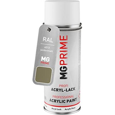 PRiME RAL 6013 Vert jonc / Reed green mat satiné, bombe de peinture acrylique bombe aérosol 400 ml, à séchage rapide - Publicité PRiME RAL 6013 Vert jonc / Reed green mat satiné, bombe de peinture acrylique bombe aérosol 400 ml, à séchage rapide - Publicité