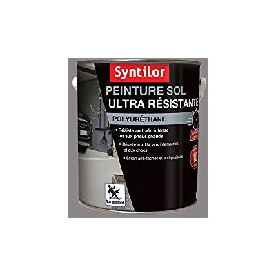 Syntilor Peinture Sol Ultra Résistante Acier Satiné 4L - Publicité Syntilor Peinture Sol Ultra Résistante Acier Satiné 4L - Publicité