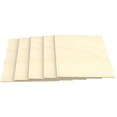 AUPROTEC 5x A5 Feuille de Contreplaqué 10mm Bouleau (148 mm x 210 mm) Panneau du Bois Massif pour Bricolage Chantournement Modélisme Décoration Panneaux Multiplex de qualité haut BB/BB - Publicité AUPROTEC 5x A5 Feuille de Contreplaqué 10mm Bouleau (148 mm x 210 mm) Panneau du Bois Massif pour Bricolage Chantournement Modélisme Décoration Panneaux Multiplex de qualité haut BB/BB - Publicité