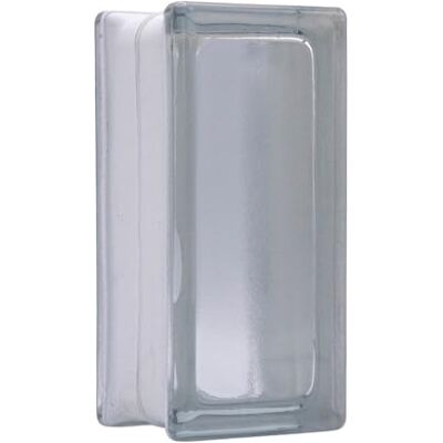 Fuchs Design Basic brique de verre demi-brique Riva transparente, 19x9x8 cm Lot de 10 - Publicité Fuchs Design Basic brique de verre demi-brique Riva transparente, 19x9x8 cm Lot de 10 - Publicité