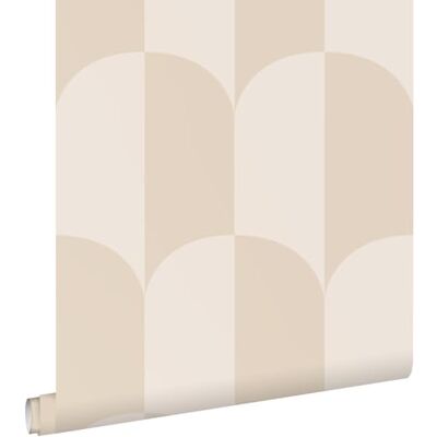 Esta Home papier peint art déco beige et couleur sable 53 cm x 10.05 m ESTAhome - Publicité Esta Home papier peint art déco beige et couleur sable 53 cm x 10.05 m ESTAhome - Publicité
