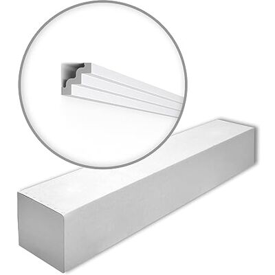 NMC NOMASTYL ST3-box-10 Corniche moderne légère pour intérieur - Publicité NMC NOMASTYL ST3-box-10 Corniche moderne légère pour intérieur - Publicité