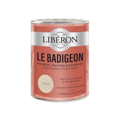 Libéron Le Badigeon meubles, poutres et boiseries, Ficelle 250ml - Publicité Libéron Le Badigeon meubles, poutres et boiseries, Ficelle 250ml - Publicité