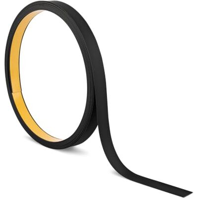 Garmin Bande Plate PVC 20 mm Autoadhésive Noir, 10 m Baguette de finition autocollante, résistante, facile à couper, idéale pour bricolage, construction & décoration - Publicité Garmin Bande Plate PVC 20 mm Autoadhésive Noir, 10 m Baguette de finition autocollante, résistante, facile à couper, idéale pour bricolage, construction & décoration - Publicité