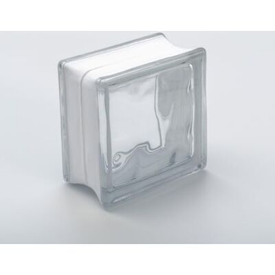 Fuchs Design Basic Brique de verre Nuage clair brillant 14,5x14,5x8 cm 5 pièces - Publicité Fuchs Design Basic Brique de verre Nuage clair brillant 14,5x14,5x8 cm 5 pièces - Publicité
