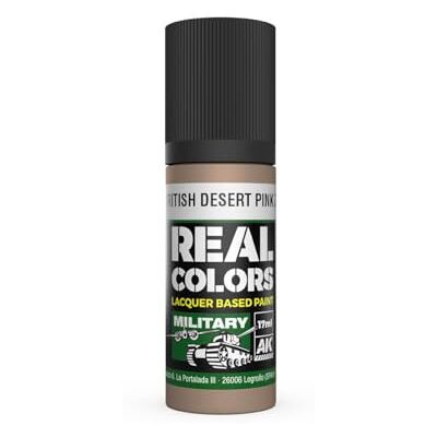 AK Interactive AK REAL COLORS RC871 Bristish Desert Pink ZI (17ml) (old RC043) - Publicité AK Interactive AK REAL COLORS RC871 Bristish Desert Pink ZI (17ml) (old RC043) - Publicité