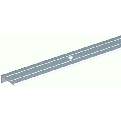 Alberts 476656 Profilé de protection pour nez de marche aluminium, anodisé, couleur argent 1000 x 25 x 10 mm - Publicité Alberts 476656 Profilé de protection pour nez de marche aluminium, anodisé, couleur argent 1000 x 25 x 10 mm - Publicité