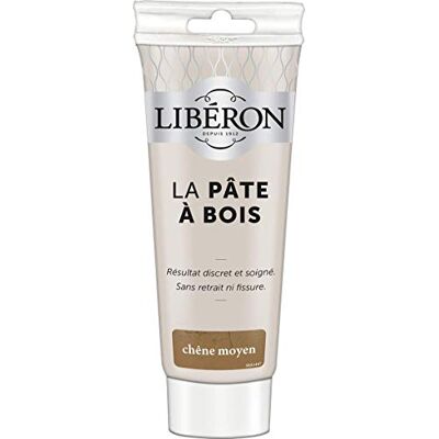 Libéron Pâte à bois Réparation du bois, Chêne moyen, 250g - Publicité Libéron Pâte à bois Réparation du bois, Chêne moyen, 250g - Publicité