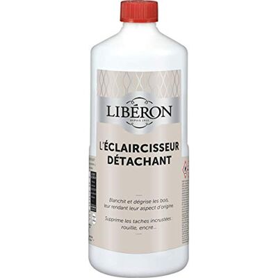 Libéron Eclaircisseur Détachant pour Bois Incolore 1L - Publicité Libéron Eclaircisseur Détachant pour Bois Incolore 1L - Publicité