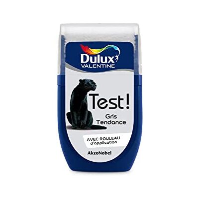 DULUX VALENTINE - Trendy Grey - Satin - Échantillon de peinture - Publicité DULUX VALENTINE - Trendy Grey - Satin - Échantillon de peinture - Publicité