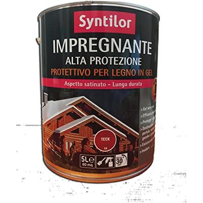 Syntilor Lasure Xylodhone® Ultra Hautes Performances 8 Ans Teck Satiné 5L - Publicité Syntilor Lasure Xylodhone® Ultra Hautes Performances 8 Ans Teck Satiné 5L - Publicité
