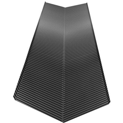 Parotec Noue de Toit nervurée transversale 0,5m x 2m (2000 mm) Couloir de noue alu gaufré, Bande de noue Aluminium étanche, Évacuation d'eau de toiture (Graphite/Anthracite) - Publicité Parotec Noue de Toit nervurée transversale 0,5m x 2m (2000 mm) Couloir de noue alu gaufré, Bande de noue Aluminium étanche, Évacuation d'eau de toiture (Graphite/Anthracite) - Publicité