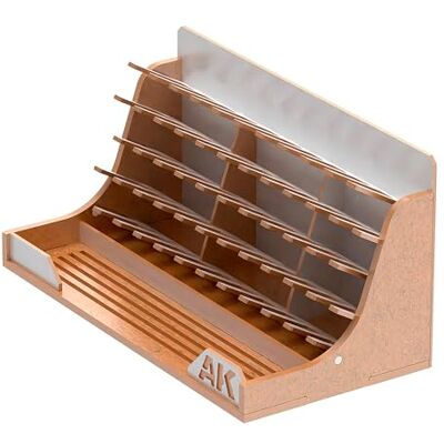 AK Interactive AK TOOL AKORG17 MODULAR ORGANIZER 17ml (Capacity for 52 jars) - Publicité AK Interactive AK TOOL AKORG17 MODULAR ORGANIZER 17ml (Capacity for 52 jars) - Publicité