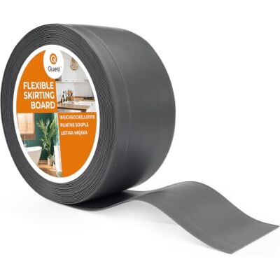 Garmin Plinthe Souple PVC 100 x 25 mm Imperméable Gris foncé, 1 m Bande de finition murale, résiste à l'eau et aux moisissures, pose facile sans perçage, salon, cuisine & salle de bain - Publicité Garmin Plinthe Souple PVC 100 x 25 mm Imperméable Gris foncé, 1 m Bande de finition murale, résiste à l'eau et aux moisissures, pose facile sans perçage, salon, cuisine & salle de bain - Publicité