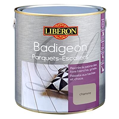 Libéron LIBERON Badigeon parquets-escaliers, Chanvre, 2L - Publicité Libéron LIBERON Badigeon parquets-escaliers, Chanvre, 2L - Publicité