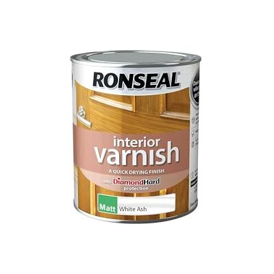 Vernis Intérieur Ronseal 36866 Sèche Rapide Mat Foncé Frêne - Vernis Intérieur - Publicité Vernis Intérieur Ronseal 36866 Sèche Rapide Mat Foncé Frêne - Vernis Intérieur - Publicité