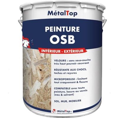 Metaltop Peinture Osb Ivoire Ton pierre RAL 1015-5 L Protection renforcée contre l'usure quotidienne, protection longue durée. Publicité Metaltop Peinture Osb Ivoire Ton pierre RAL 1015-5 L Protection renforcée contre l'usure quotidienne, protection longue durée. Publicité