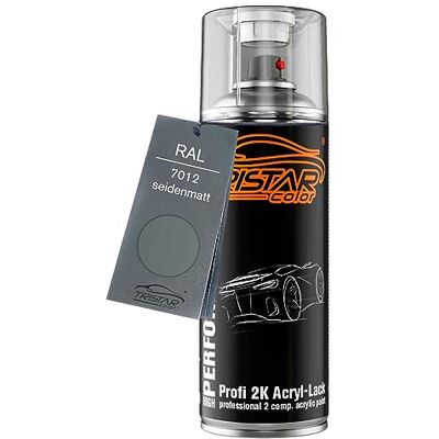 TRISTARcolor RAL 7012 Basaltgrau mat satiné Bombe de peinture acrylique 2K aérosol peinture à vaporiser peinture à pulvériser 400 ml séchage rapide - Publicité TRISTARcolor RAL 7012 Basaltgrau mat satiné Bombe de peinture acrylique 2K aérosol peinture à vaporiser peinture à pulvériser 400 ml séchage rapide - Publicité