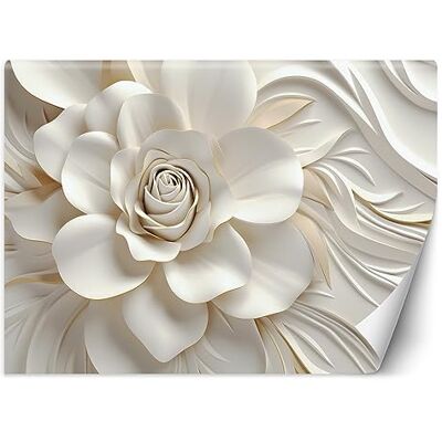 Feeby Papier Peint Intissé 3D Fleurs Motif floral 350x245 cm blanc XXL Moderne Décoration Murale Tableaux Muraux Tapisserie Salon Chambre à coucher Botanique Plantes Nature - Publicité Feeby Papier Peint Intissé 3D Fleurs Motif floral 350x245 cm blanc XXL Moderne Décoration Murale Tableaux Muraux Tapisserie Salon Chambre à coucher Botanique Plantes Nature - Publicité