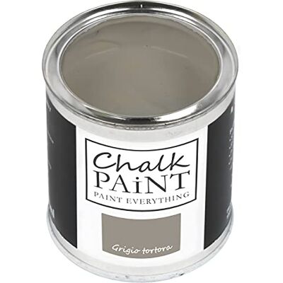 Chalk Paint Everything - Grigio Tortora - 750 ml - Paint - Publicité Chalk Paint Everything - Grigio Tortora - 750 ml - Paint - Publicité