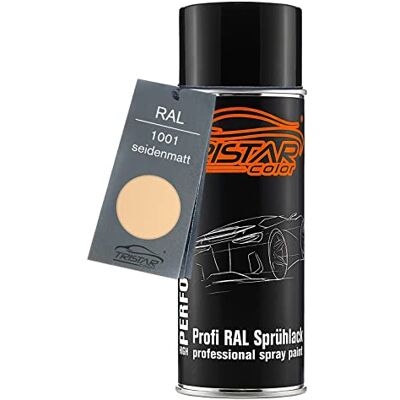 TRISTARcolor RAL 1001 Beige mat satiné, bombe de peinture bombe aérosol 400 ml, à séchage rapide - Publicité TRISTARcolor RAL 1001 Beige mat satiné, bombe de peinture bombe aérosol 400 ml, à séchage rapide - Publicité