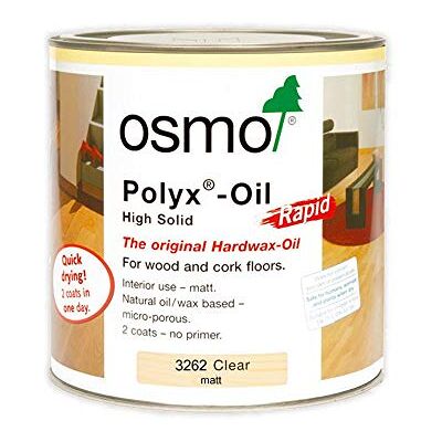 Osmo Polyx Oil Rapide Satin Mat - Finition Bois - Publicité Osmo Polyx Oil Rapide Satin Mat - Finition Bois - Publicité