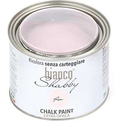 biancoShabby - Pintura a la tiza extra opaca - rosa - Publicité biancoShabby - Pintura a la tiza extra opaca - rosa - Publicité